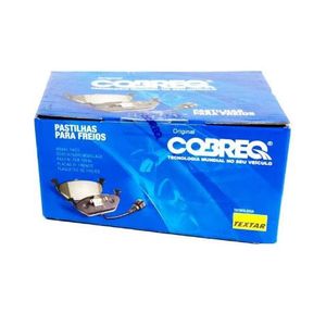 Pastilha De Freio Pajero Traseira Cobreq N1449 Sem Alarme Sistema Sumitomo Jogo