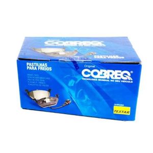 Pastilha De Freio Fusca Brasilia Dianteira Ou Traseira Cobreq N201 Sem Alarme Sistema Teves Jogo