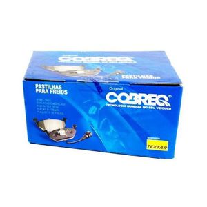 Pastilha De Freio 308 Dianteira Cobreq N1182 Sem Alarme Sistema Bosch Jogo
