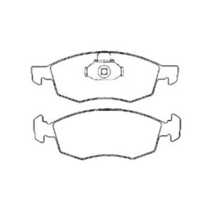 Pastilha De Freio Doblo 1.8 Dianteira Sistema Bendix Teves 1200 Syl