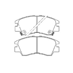 Pastilha De Freio L200 2.5 Dianteira Com Alarme Sistema Sumitomo 1312 Syl
