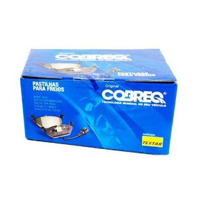 Pastilha De Freio 307 Dianteira Cobreq N582 Com Alarme Sistema Bosch Jogo