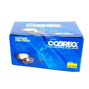 Pastilha De Freio Fiorino Dianteira Cobreq N108 Sem Alarme Sistema Bendix Jogo