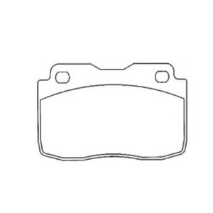 Pastilha De Freio Corcel 1.4 Dianteira Sistema Teves 1184 Syl