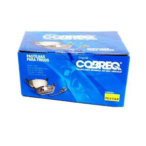 Pastilha De Freio Cruze Traseira Cobreq N387 Sem Alarme Sistema Bosch Jogo