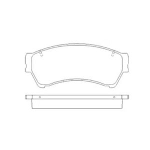 Pastilha De Freio Fusion 2.3 Dianteira Sistema Fomoco 1217 Syl