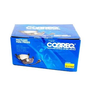 Pastilha De Freio T4 Traseira Cobreq N1408 Sem Alarme Sistema Varga Jogo