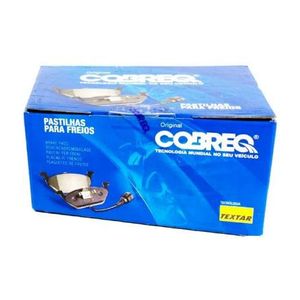 Pastilha De Freio Qq Dianteira Cobreq N1464 Sem Alarme Sistema Akebono Jogo