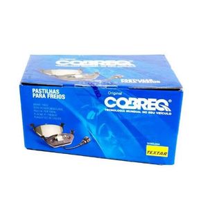 Pastilha De Freio Sprinter Traseira Cobreq N746 Sem Alarme Sistema Bosch Jogo