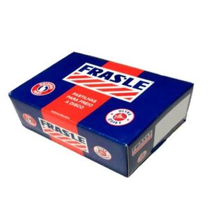 Pastilha De Freio F250 Traseira Frasle Pd63 Sem Alarme Sistema Bosch Jogo
