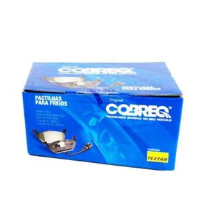 Pastilha De Freio Vectra Dianteira Cobreq N332 Sem Alarme Sistema Teves Jogo