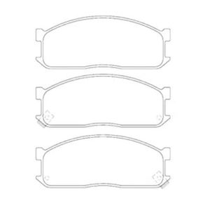 Pastilha De Freio Besta 2.2 Dianteira Sistema Akebono 1275 Syl