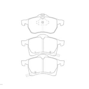 Pastilha De Freio T4 2.8 Dianteira Sistema Teves 1104 Syl