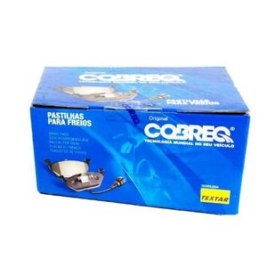 Pastilha De Freio H100 Dianteira Cobreq N893 Com Alarme Sistema Sumitomo Jogo