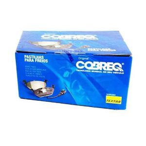 Pastilha De Freio Kyron Actyon Dianteira Cobreq N1250 Com Alarme Sistema Akebono Jogo