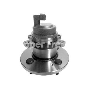 Cubo Roda Traseiro 5 Furos Com Rolamento Com Abs Hfct325E Hipper Freios