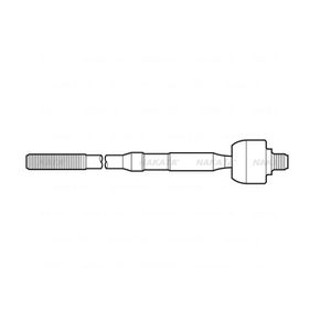 Barra Axial Ka Esquerda ou Direita 280mm Nakata N2096