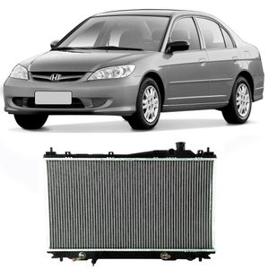 Radiador Honda Civic 1.7 16V Manual Ou Automatico Com Ou Sem Ar Valeo 701686