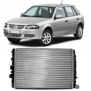 Radiador Vw Gol G4 G3 Manual Com Ar Valeo 6Ab002A