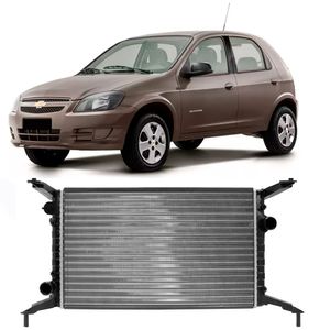 Radiador De Motor Valeo 733469R Gm Celta Prisma 1.0 1.4 8V Manual Com Ou Sem Ar