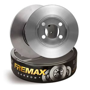 Par Disco Freio C4 2.0 Traseiro Solido Com Cubo 268Mm 4 Furos Rolamento Aneis Absemelastico Bd5023Kt Fremax