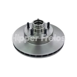 Par Disco Freio Dianteiro Ventilado Com Cubo 286,5Mm 5 Furos Hf16J Hipper Freios