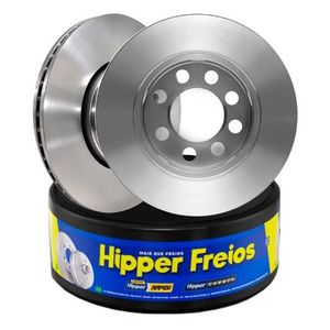 Par Disco Freio F4000 2.9 Dianteiro Ventilado Sem Cubo 330Mm 8 Furos Hf4000B Hipper Freios