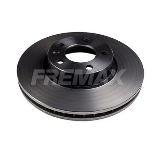 Par Disco Freio Dianteiro Ventilado Sem Cubo 296Mm 5 Furos Bd1134 Fremax