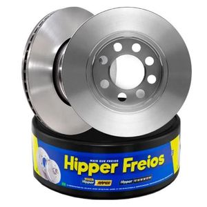 Par Disco Freio 1600D 2.9 Dianteiro Ventilado Sem Cubo 305Mm 8 Furos Hf4000 Hipper Freios