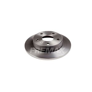 Par Disco Freio Traseiro Solido Sem Cubo 253Mm 5 Furos Bd7745 Fremax