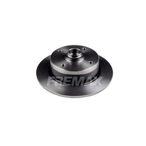 Par Disco Freio Dianteiro Solido Com Cubo 278Mm 4 Furos Bd3170 Fremax