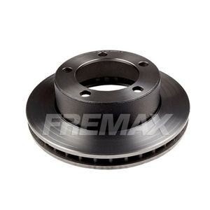 Par Disco Freio Dianteiro Ventilado Sem Cubo 286,5Mm 5 Furos Bd1000 Fremax