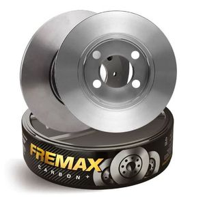 Par Disco Freio Fielder 1.8 Traseiro Solido Sem Cubo 258Mm 4 Furos Bd2251 Fremax