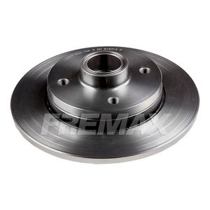 Par Disco Freio Traseiro Solido Com Cubo 230Mm 4 Furos Bd2477 Fremax