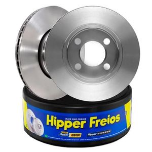 Par Disco Freio Ecosport 2.0 Dianteiro Ventilado Sem Cubo 277Mm 4 Furos Hf18E Hipper Freios