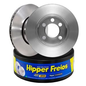 Par Disco Freio Corolla 1.8 Dianteiro Ventilado Sem Cubo 277Mm 5 Furos Hf504B Hipper Freios