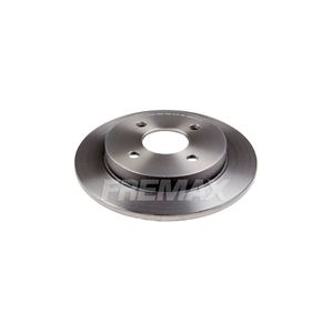 Par Disco Freio Traseiro Solido Sem Cubo 252,5Mm 4 Furos Bd7969 Fremax