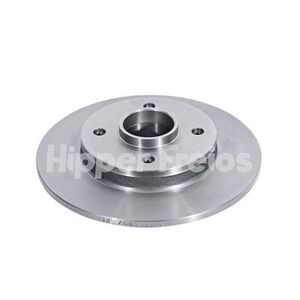 Par Disco Freio Traseiro Solido Com Cubo 249Mm 4 Furos Hf751B Hipper Freios
