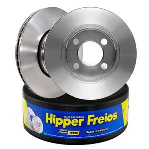 Par Disco Freio Ecosport 1.6 Dianteiro Ventilado Sem Cubo 278Mm 4 Furos Hf18J Hipper Freios