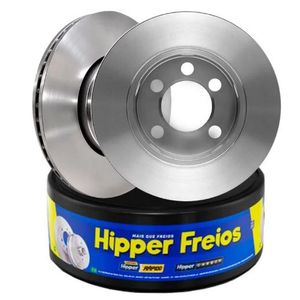 Par Disco Freio Blazer 2.2 Dianteiro Ventilado Sem Cubo 274Mm 5 Furos Hf21A Hipper Freios