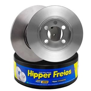 Par Disco Freio Carajas 1.8 Dianteiro Solido Sem Cubo 278Mm 5 Furos Hf03 Hipper Freios