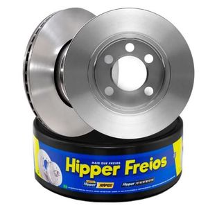 Par Disco Freio A3 1.6 Dianteiro Ventilado Sem Cubo 280Mm 5 Furos Hf82 Hipper Freios