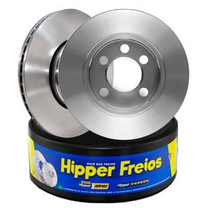 Par Disco Freio Sprinter 2.5 Dianteiro Ventilado Sem Cubo 276Mm 5 Furos Hf471 Hipper Freios