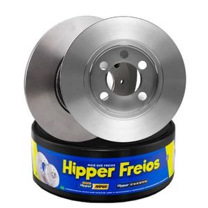 Par Disco Freio A1 1.4 Traseiro Solido Sem Cubo 232Mm 5 Furos Hf83 Hipper Freios