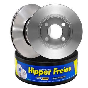 Par Disco Freio Corsa Hatch 1.8 Dianteiro Ventilado Sem Cubo 260Mm 4 Furos Hf20A Hipper Freios