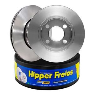 Par Disco Freio Corsa Hatch 1.0 Dianteiro Ventilado Sem Cubo 240Mm 4 Furos Hf23B Hipper Freios