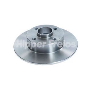 Par Disco Freio Traseiro Solido Com Cubo 240Mm 4 Furos Hf823 Hipper Freios