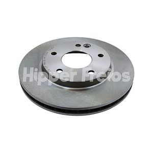 Par Disco Freio Dianteiro Ventilado Sem Cubo 260Mm 5 Furos Hf212 Hipper Freios