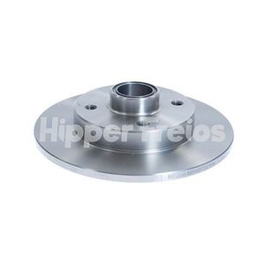 Par Disco Freio Traseiro Solido Com Cubo 230Mm 4 Furos Hf20B Hipper Freios