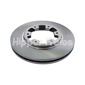 Par Disco Freio Dianteiro Ventilado Sem Cubo 277Mm 6 Furos Hf600 Hipper Freios